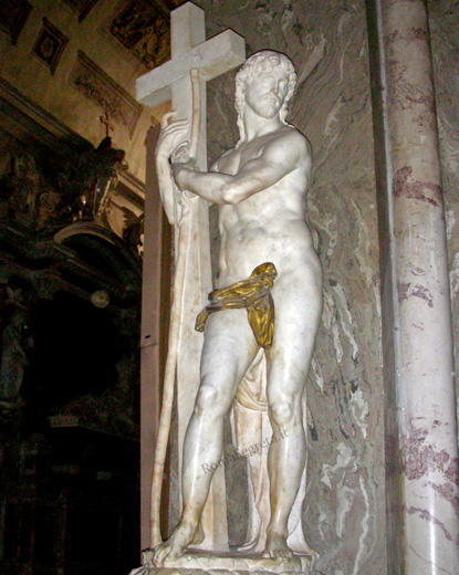 cristo risorto di michelangelo